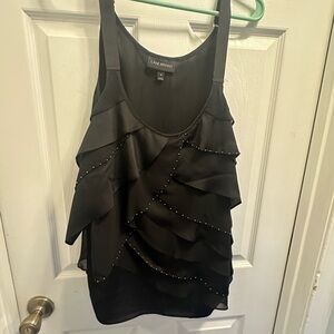 Lane Bryant Black Layered Camisole